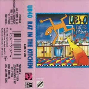 UB40 ‎– Rat In The Kitchen
Audio Cassette Tape